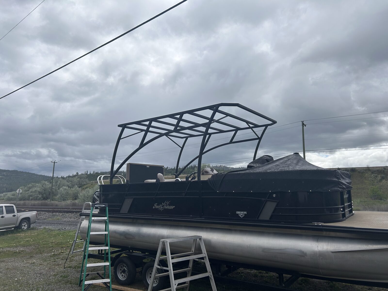 Pontoon Boat Hardtop